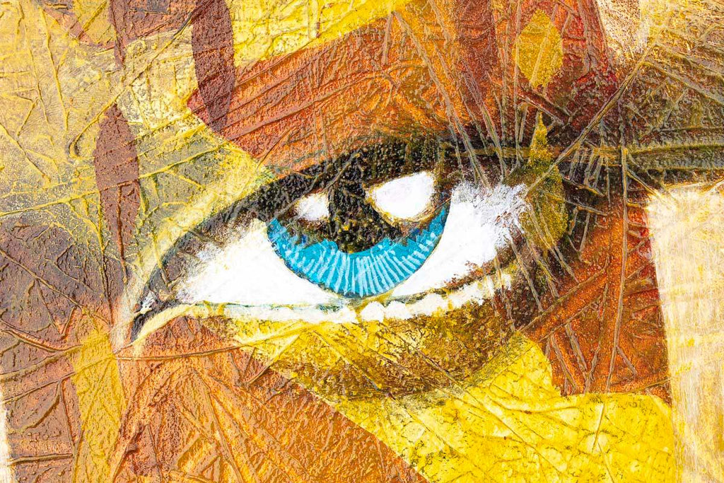 Fades of Yellow - Original - SOLD by artist Gary McNamara - Wyecliffe Galleries