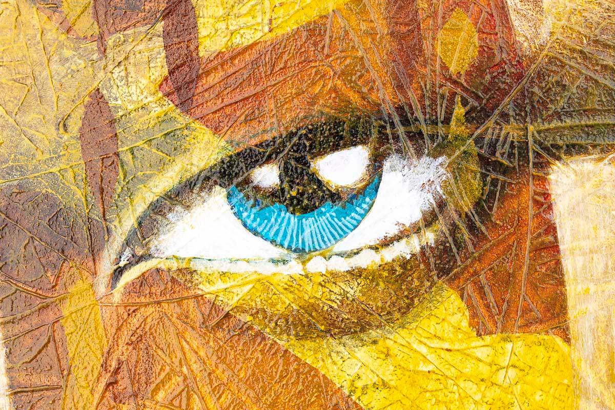 Fades of Yellow - Original - SOLD by artist Gary McNamara - Wyecliffe Galleries