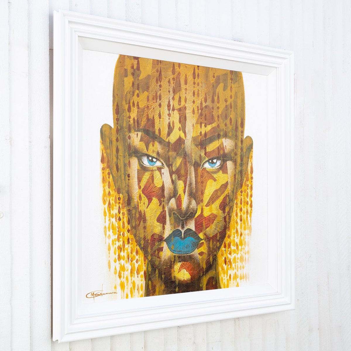 Fades of Yellow - Original Gary McNamara Framed