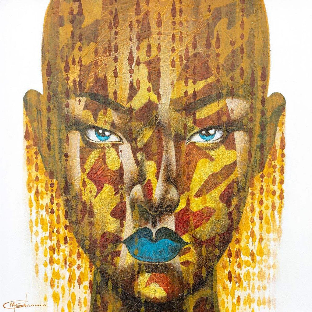 Fades of Yellow - Original - SOLD by artist Gary McNamara - Wyecliffe Galleries