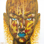 Fades of Yellow - Original - SOLD by artist Gary McNamara - Wyecliffe Galleries