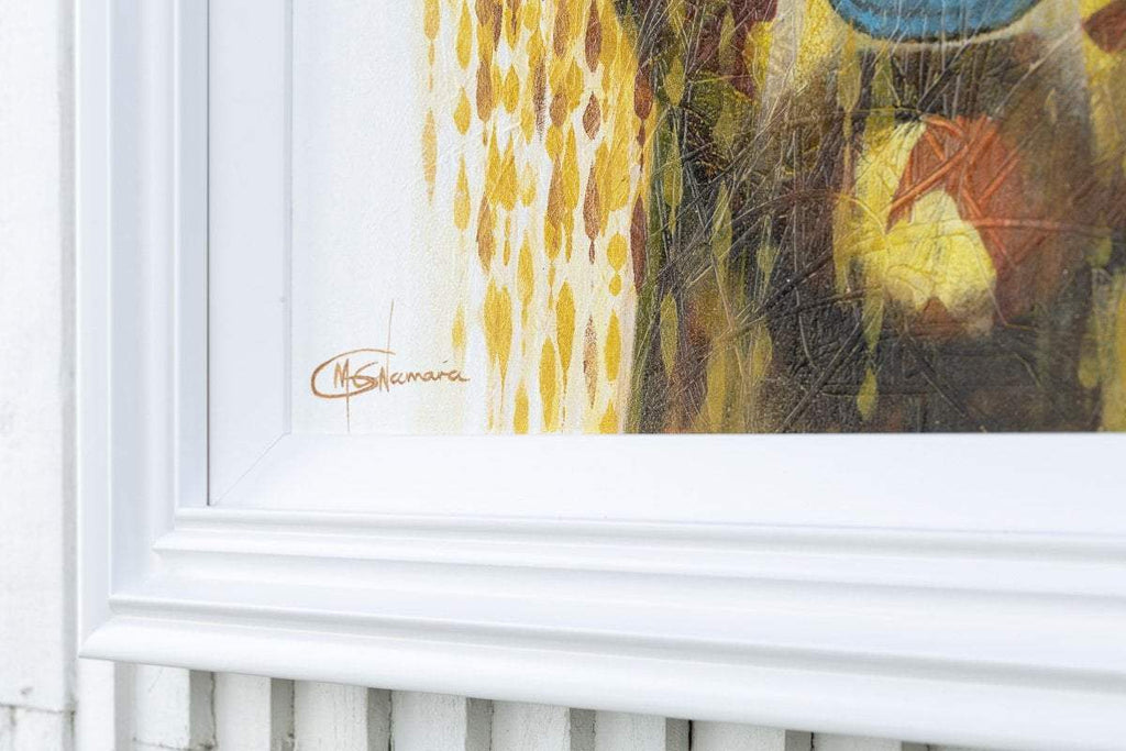 Fades of Yellow - Original - SOLD by artist Gary McNamara - Wyecliffe Galleries