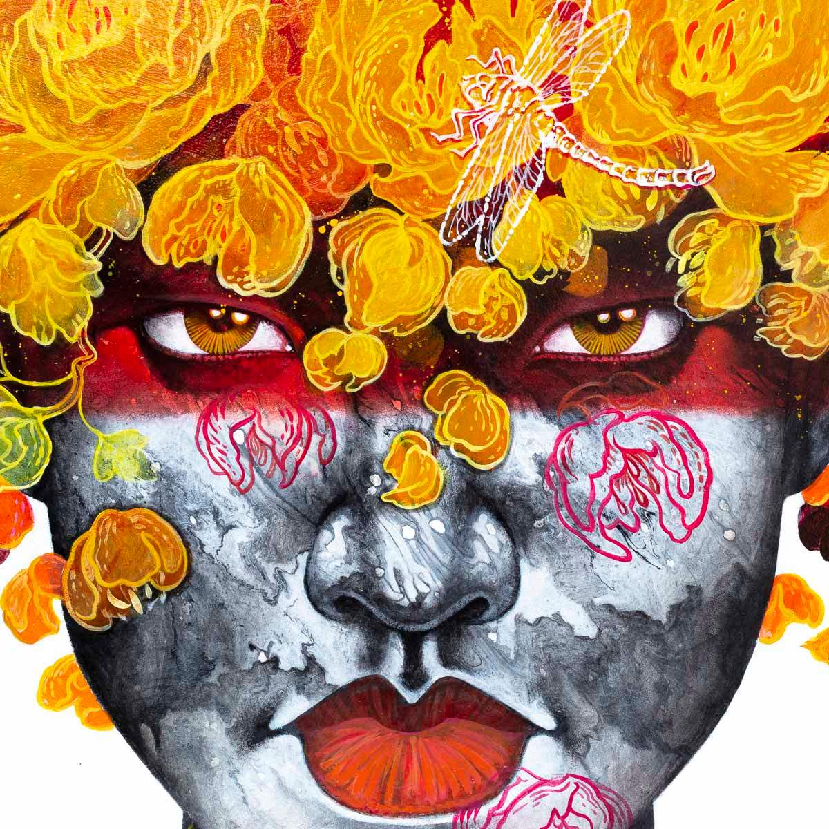 Fading Sun - Original - SOLD by artist Gary McNamara - Wyecliffe Galleries