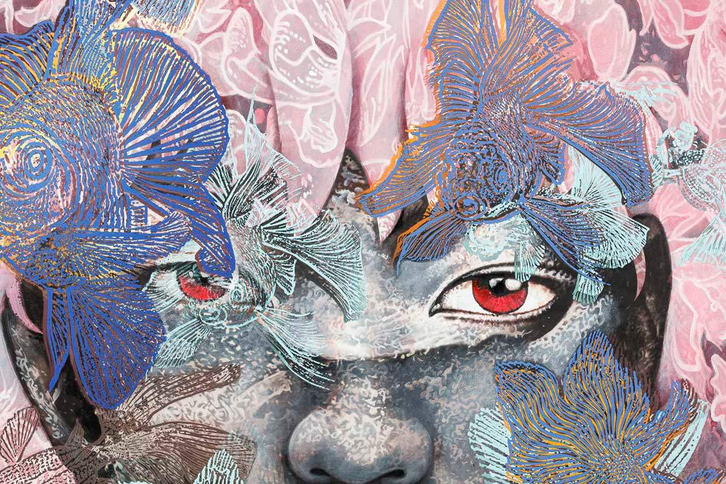 Femininity - Original - SOLD by artist Gary McNamara - Wyecliffe Galleries