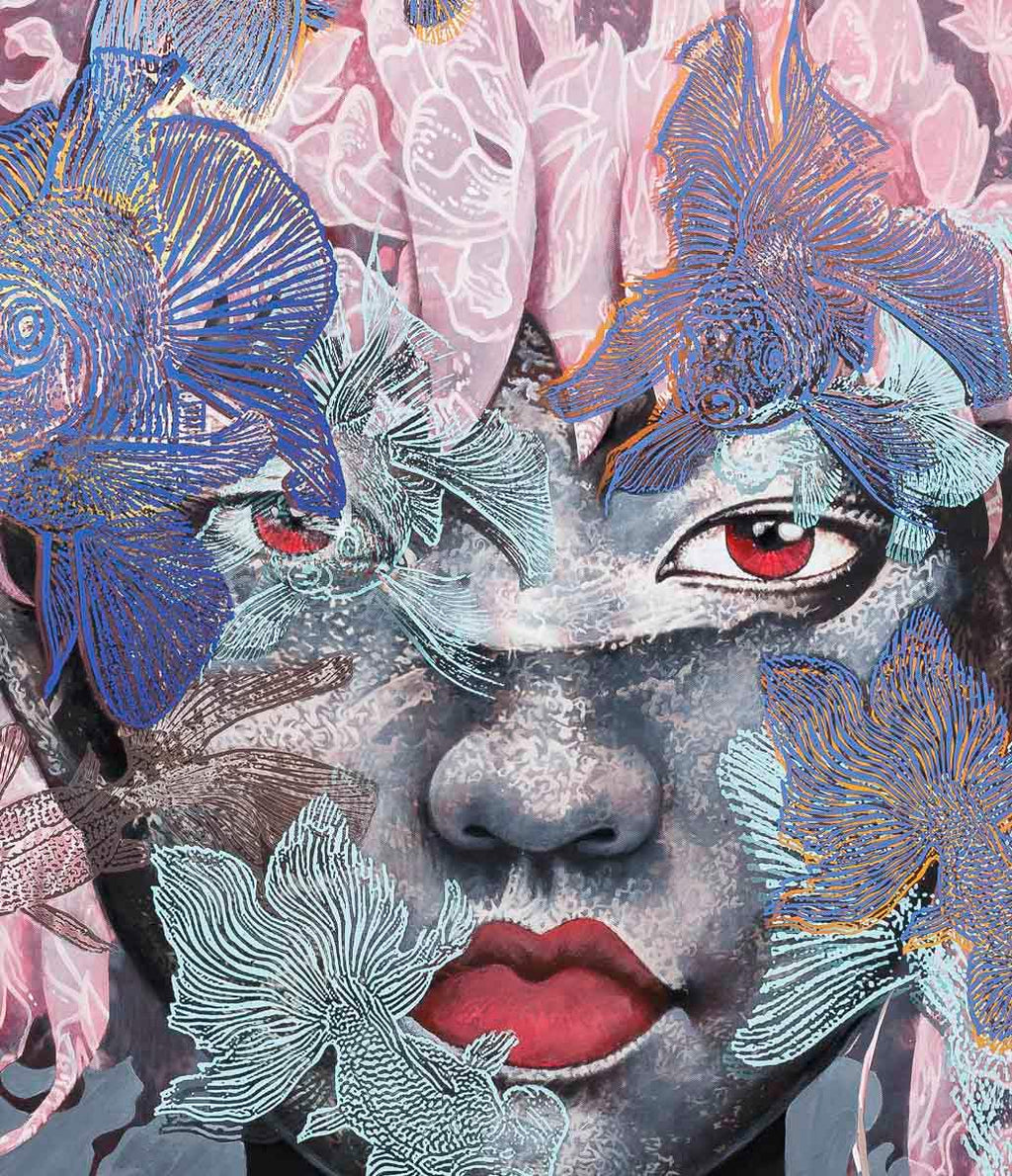 Femininity - Original - SOLD by artist Gary McNamara - Wyecliffe Galleries