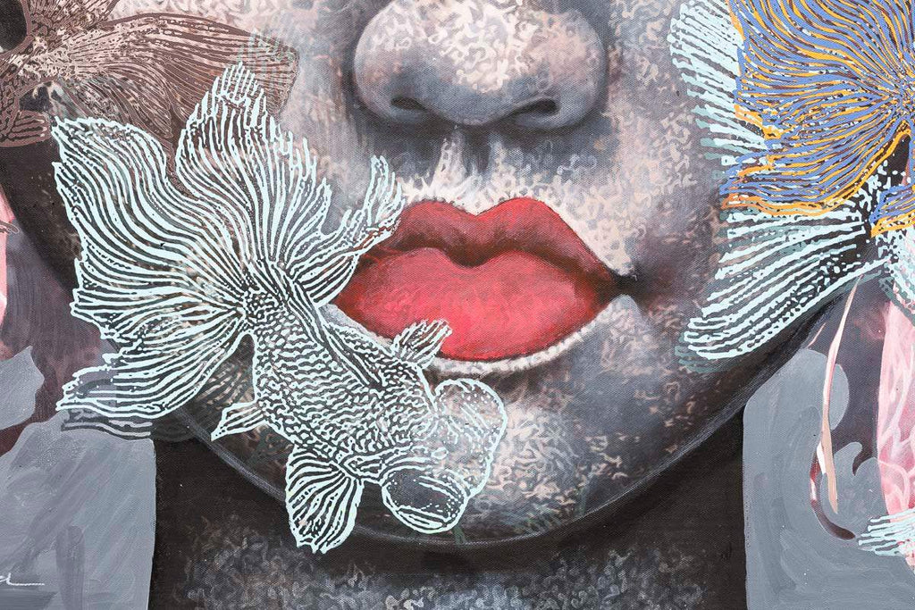 Femininity - Original - SOLD by artist Gary McNamara - Wyecliffe Galleries