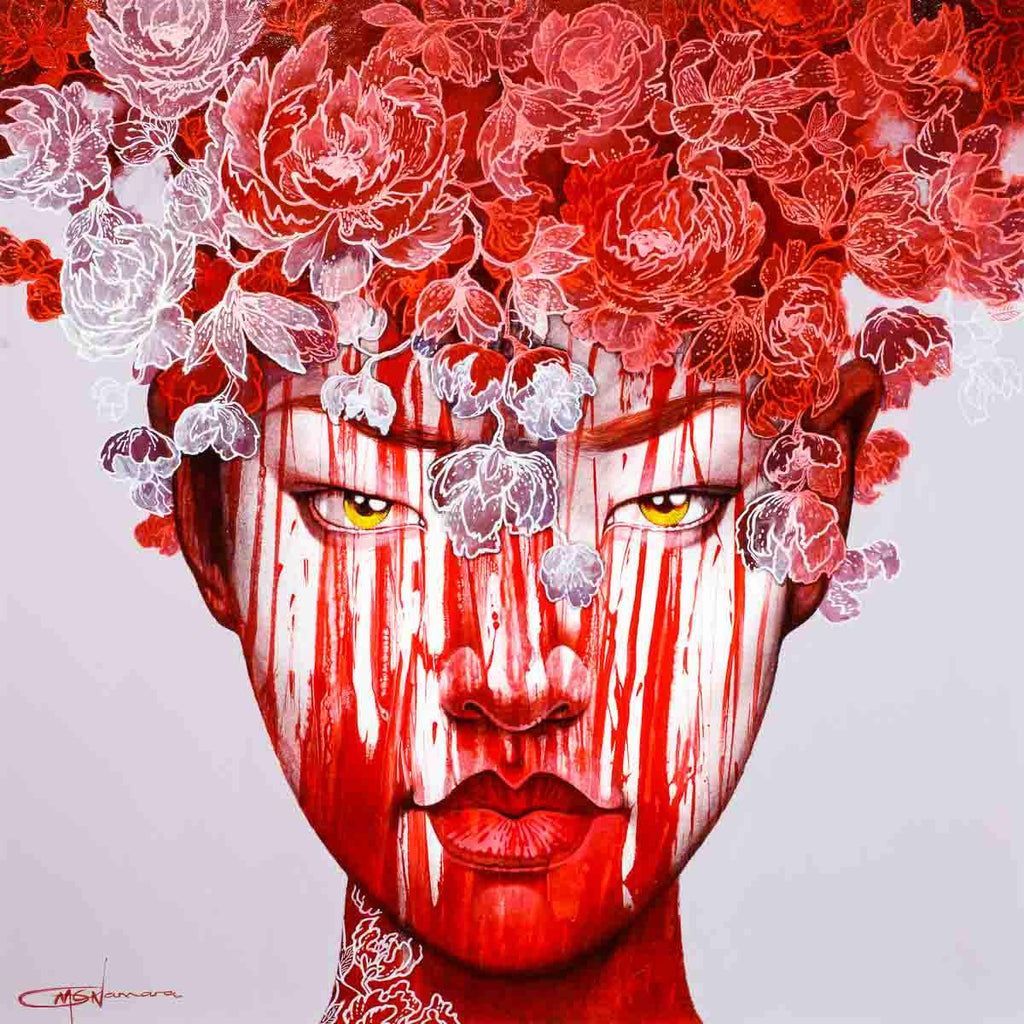 Ferocity - Original by artist Gary McNamara - Wyecliffe Galleries