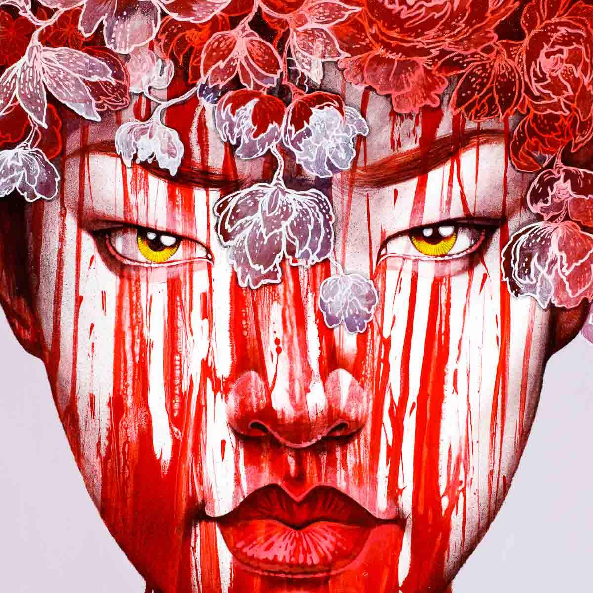 Ferocity - Original by artist Gary McNamara - Wyecliffe Galleries