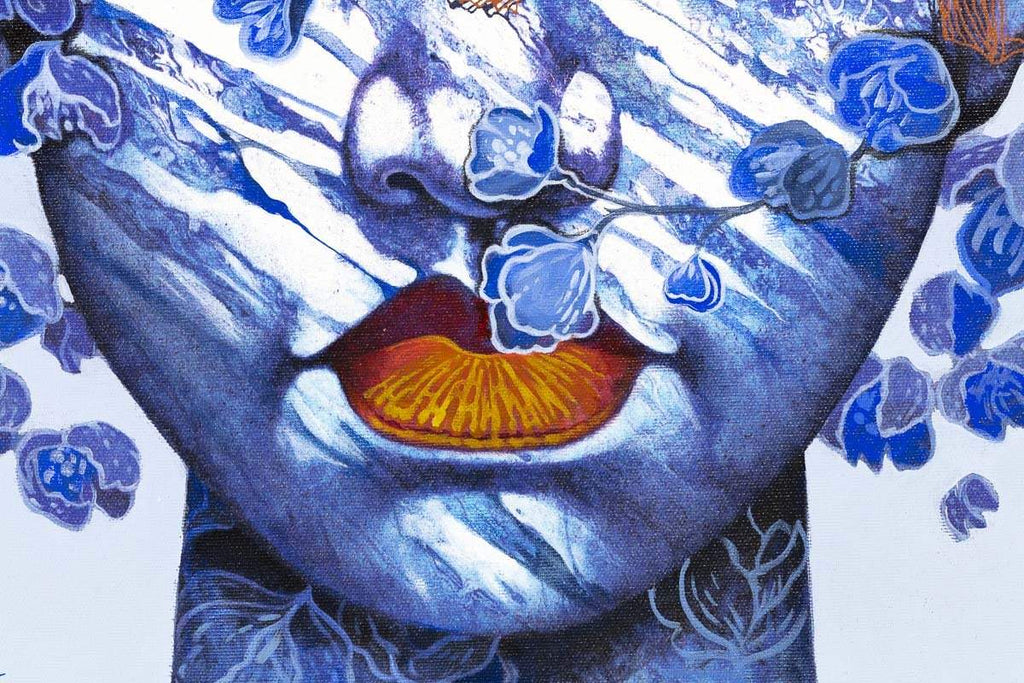 Floating - Original - SOLD by artist Gary McNamara - Wyecliffe Galleries