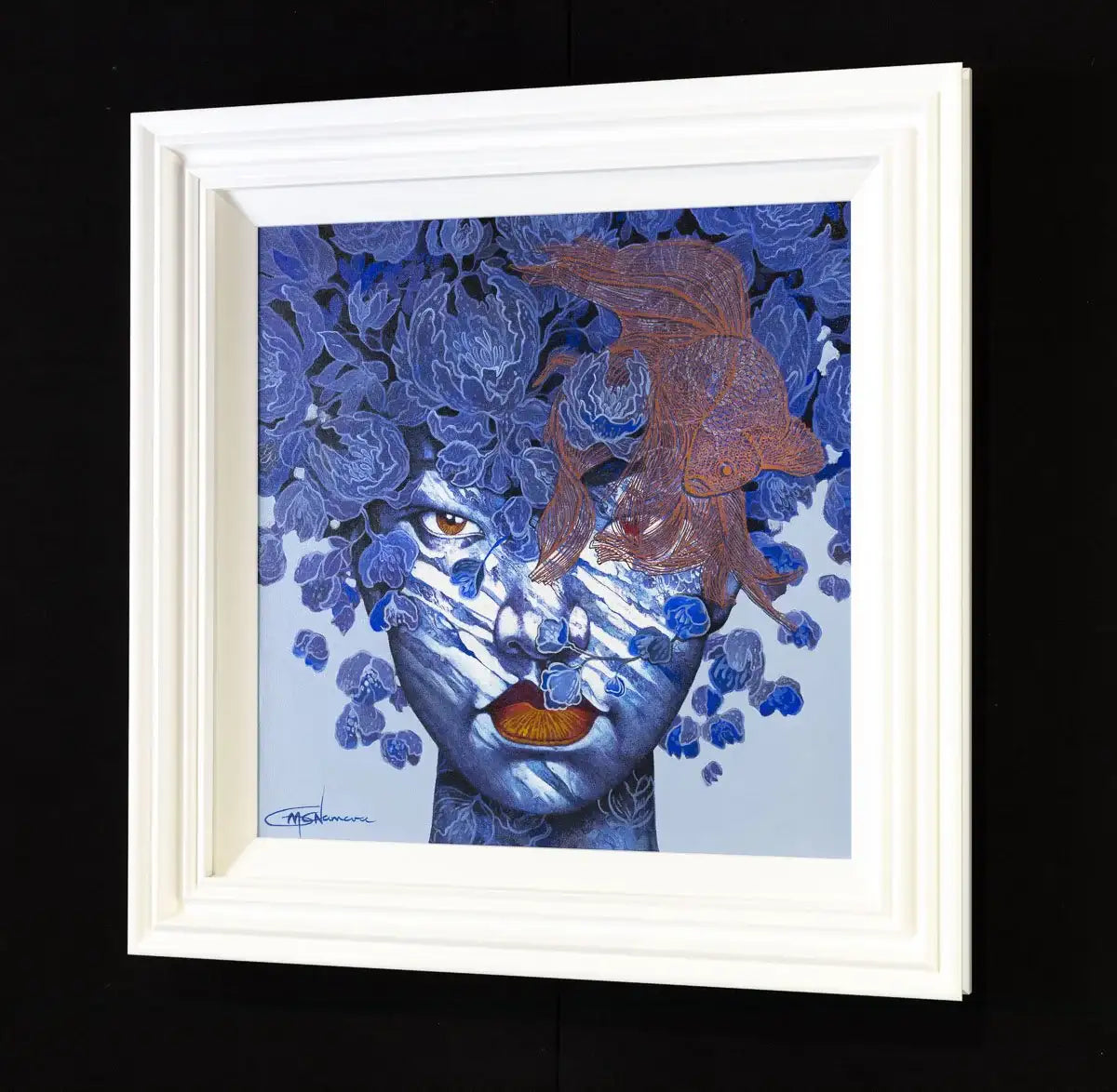 Floating - Original - SOLD by artist Gary McNamara - Wyecliffe Galleries