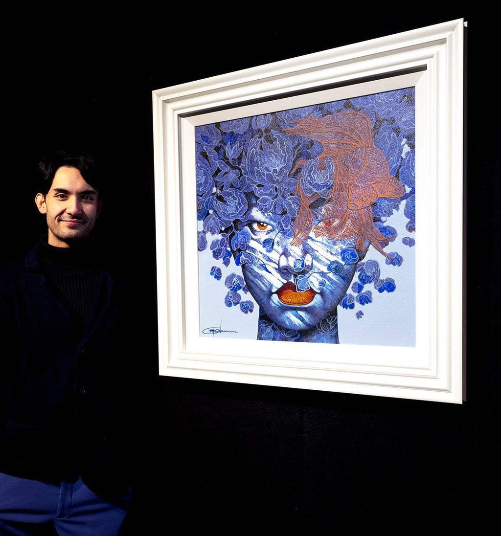 Floating - Original - SOLD by artist Gary McNamara - Wyecliffe Galleries