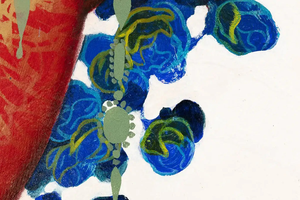 Flora - Original - SOLD by artist Gary McNamara - Wyecliffe Galleries