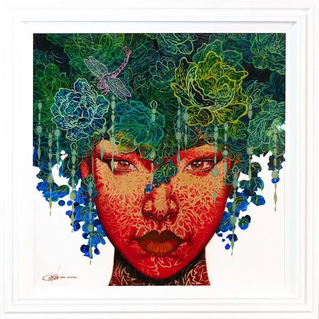 Flora - Original - SOLD by artist Gary McNamara - Wyecliffe Galleries