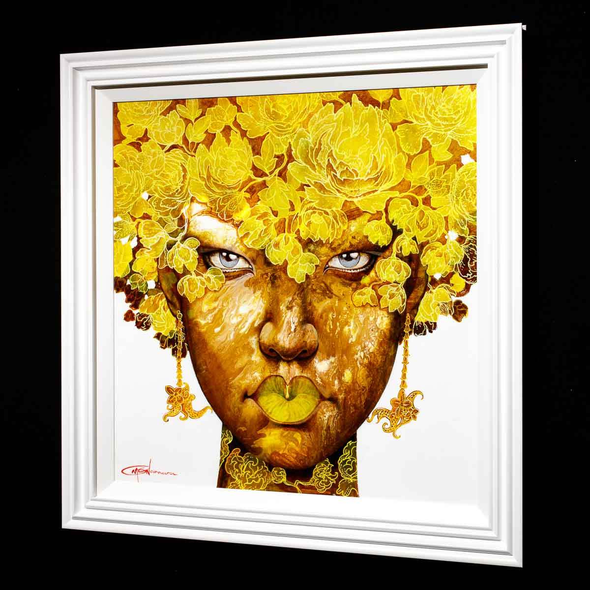 Floral Awakening - Original by artist Gary McNamara - Wyecliffe Galleries