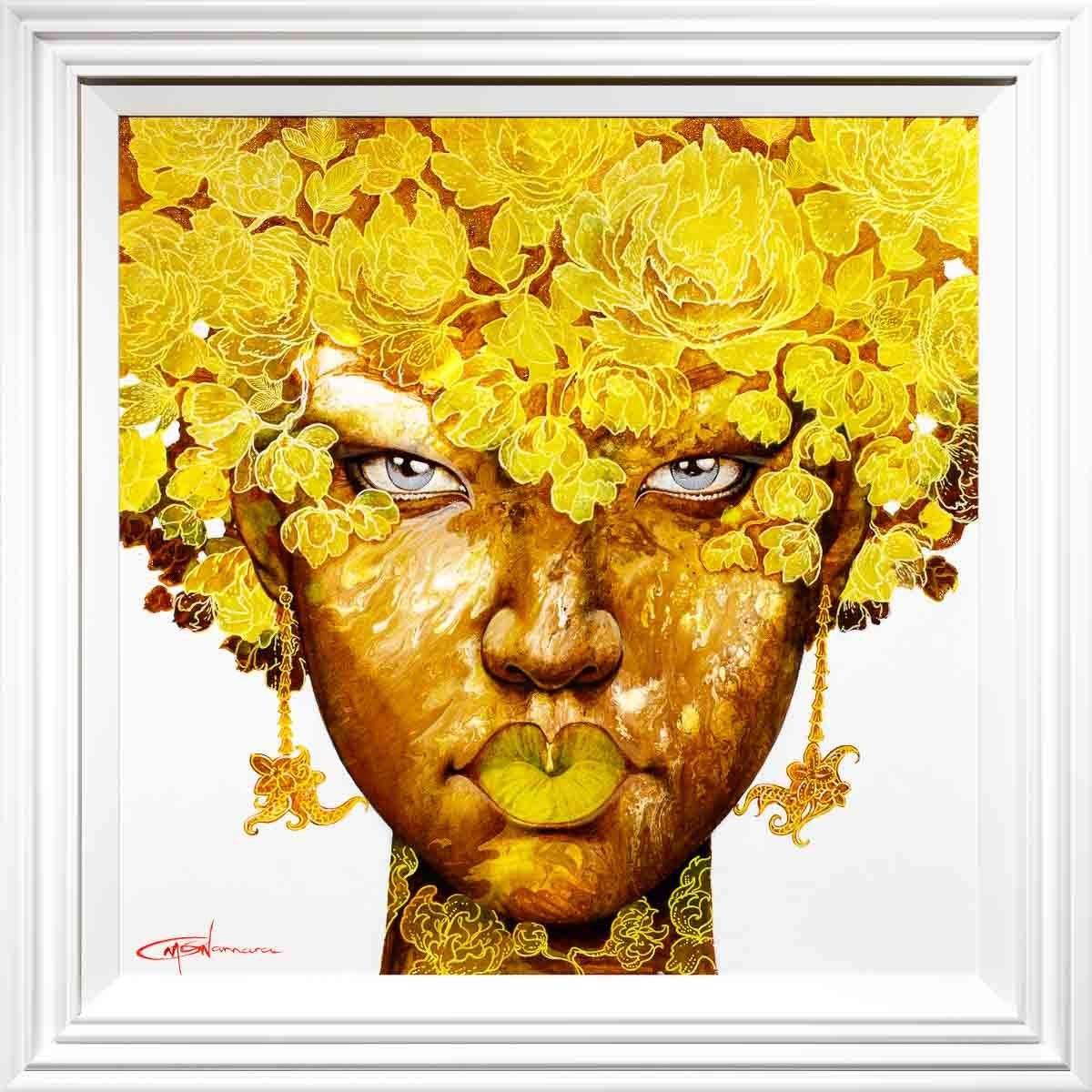 Floral Awakening - Original by artist Gary McNamara - Wyecliffe Galleries