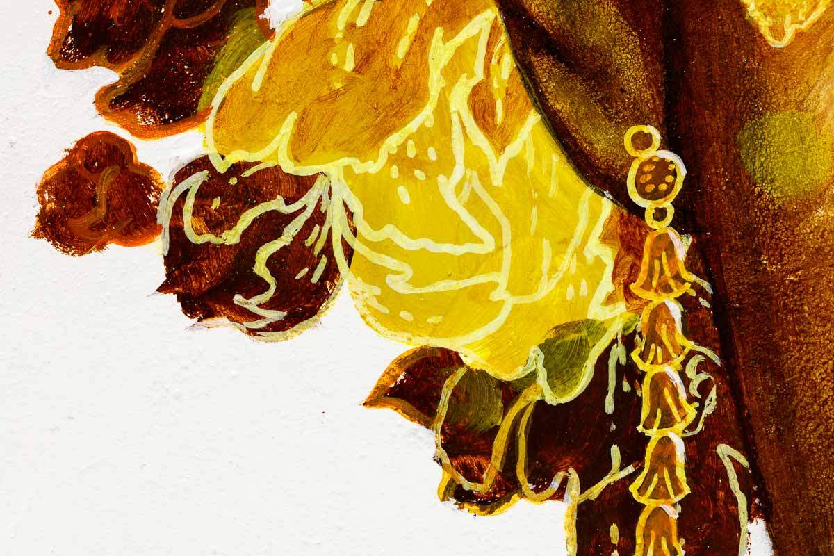 Floral Awakening - Original by artist Gary McNamara - Wyecliffe Galleries