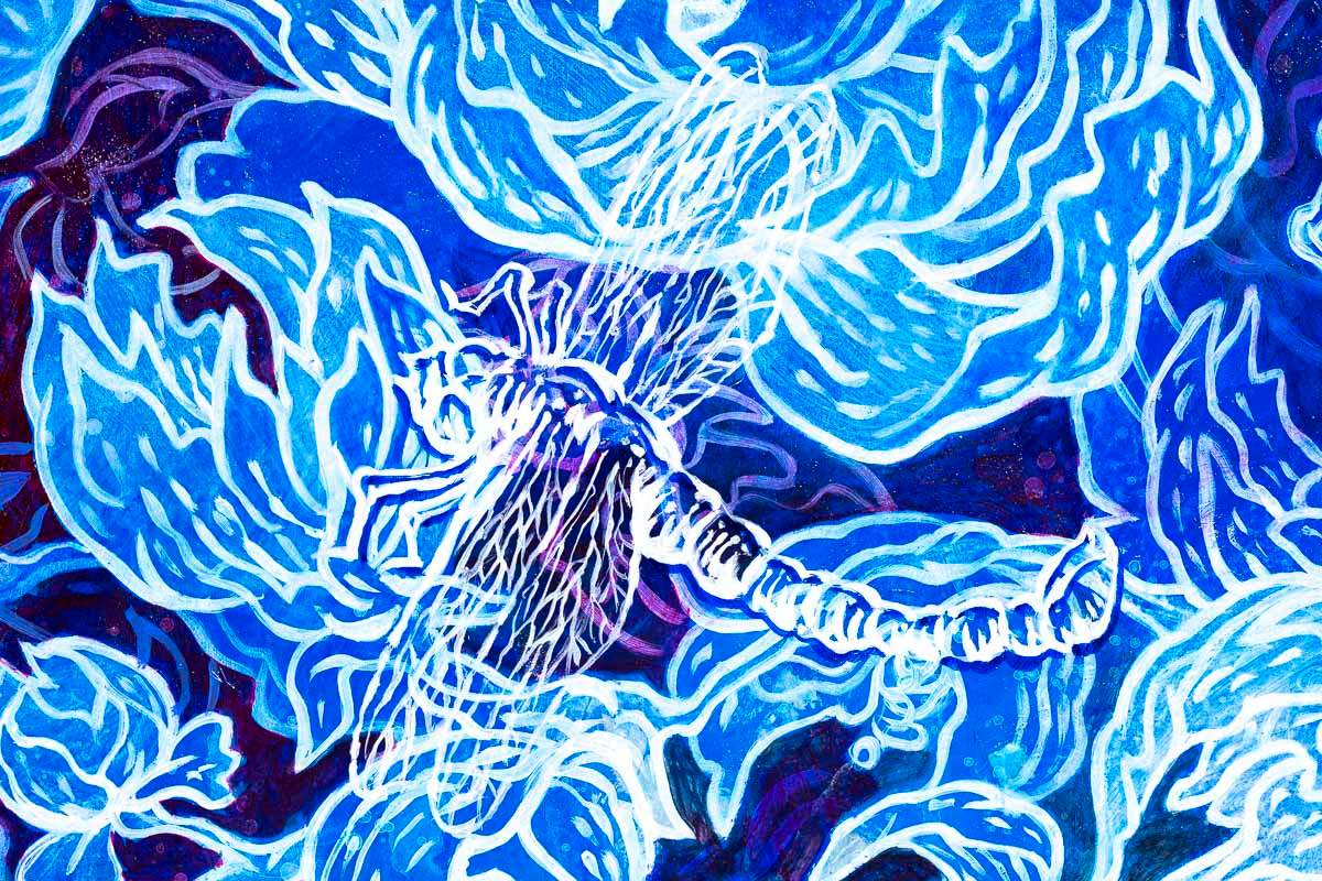 Flourishing - Original - SOLD by artist Gary McNamara - Wyecliffe Galleries