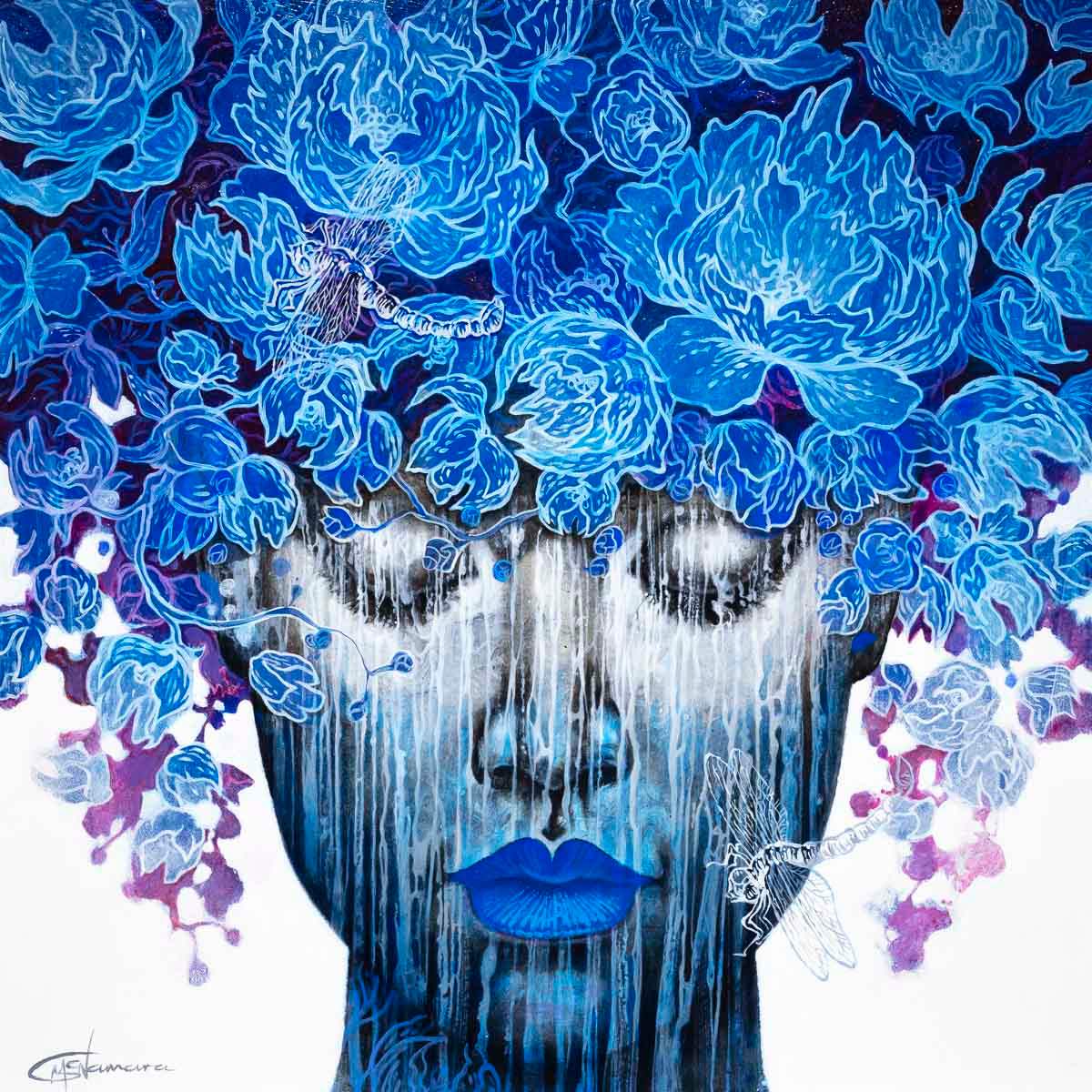 Flourishing - Original - SOLD by artist Gary McNamara - Wyecliffe Galleries