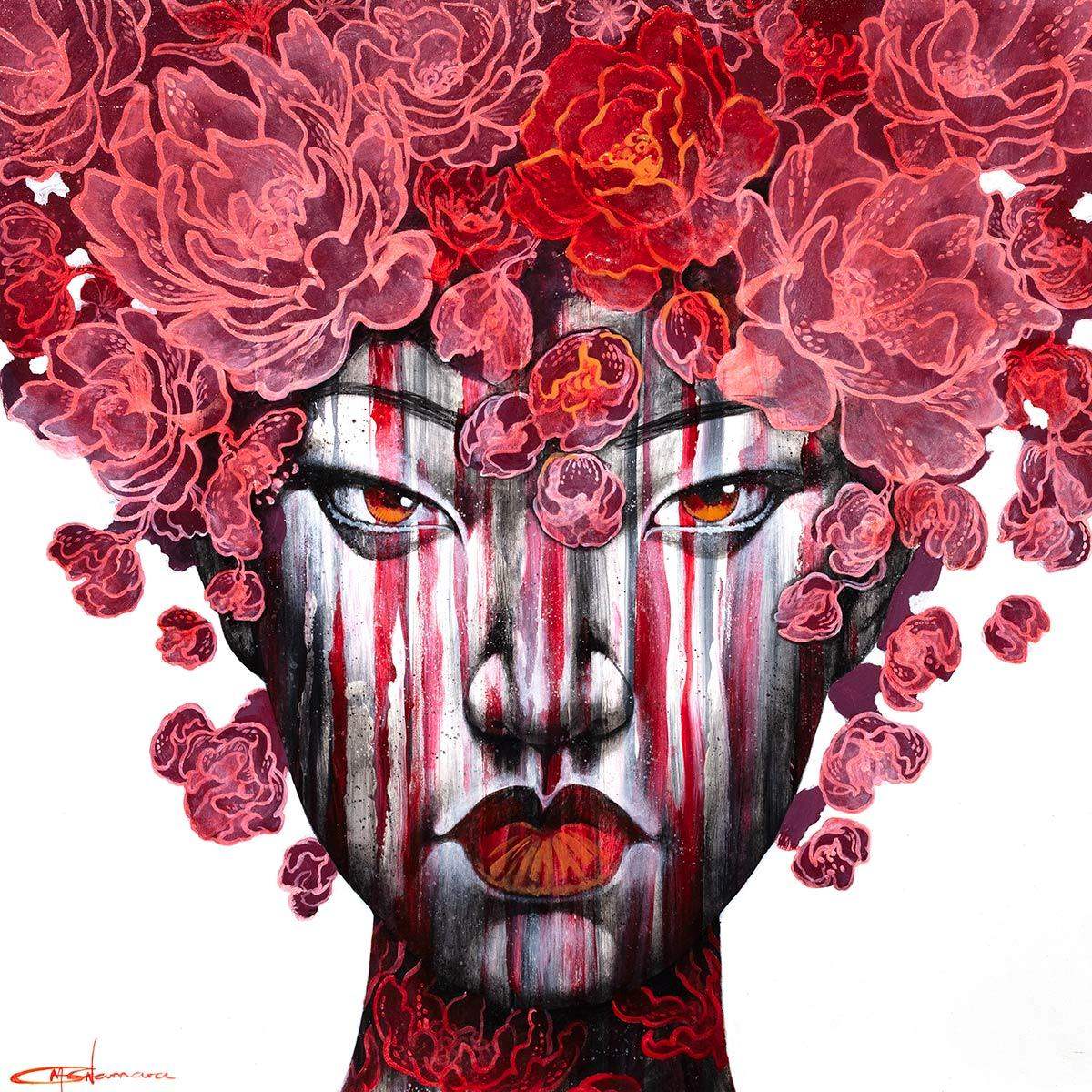 Frequency - Original - SOLD by artist Gary McNamara - Wyecliffe Galleries