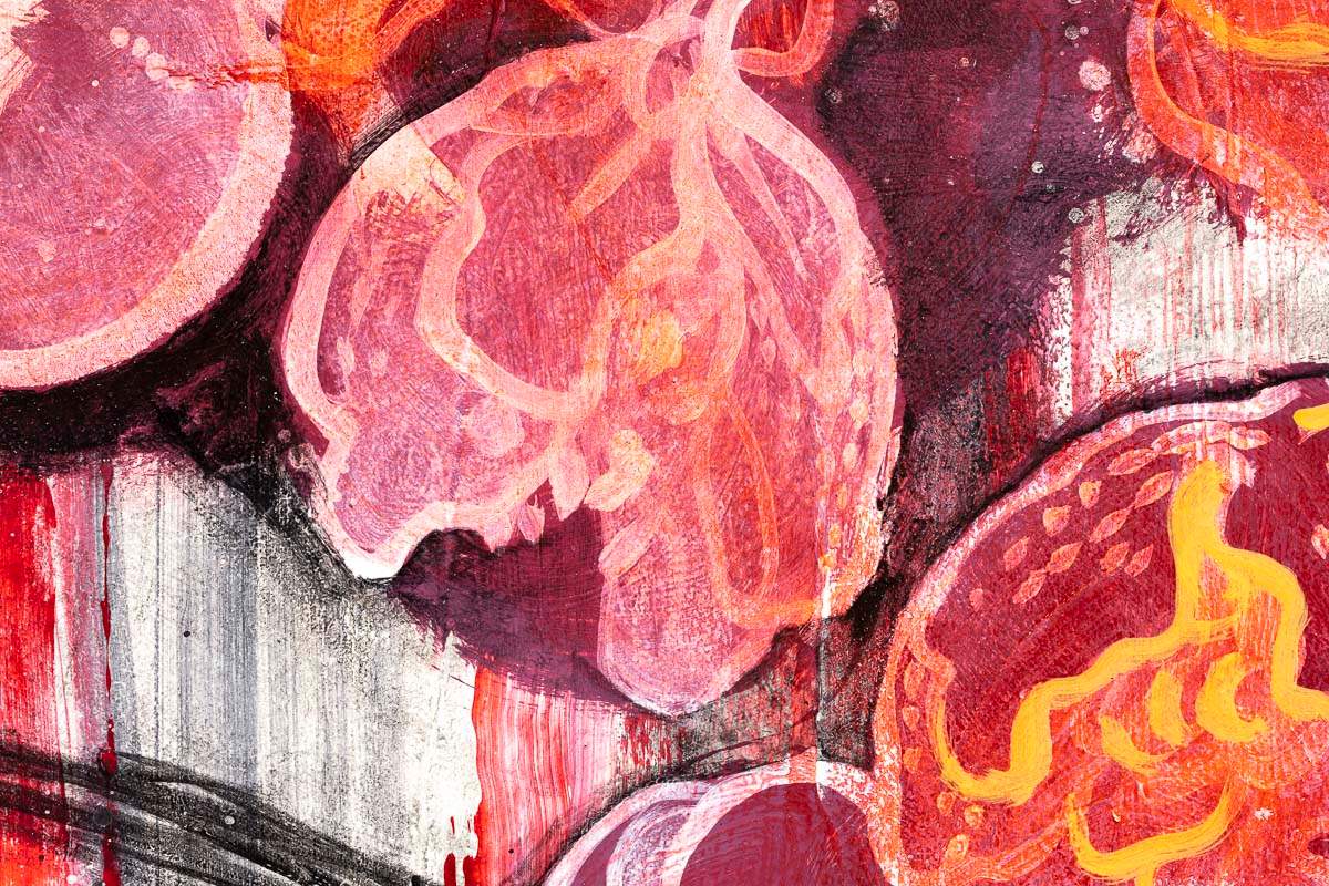 Frequency - Original - SOLD by artist Gary McNamara - Wyecliffe Galleries