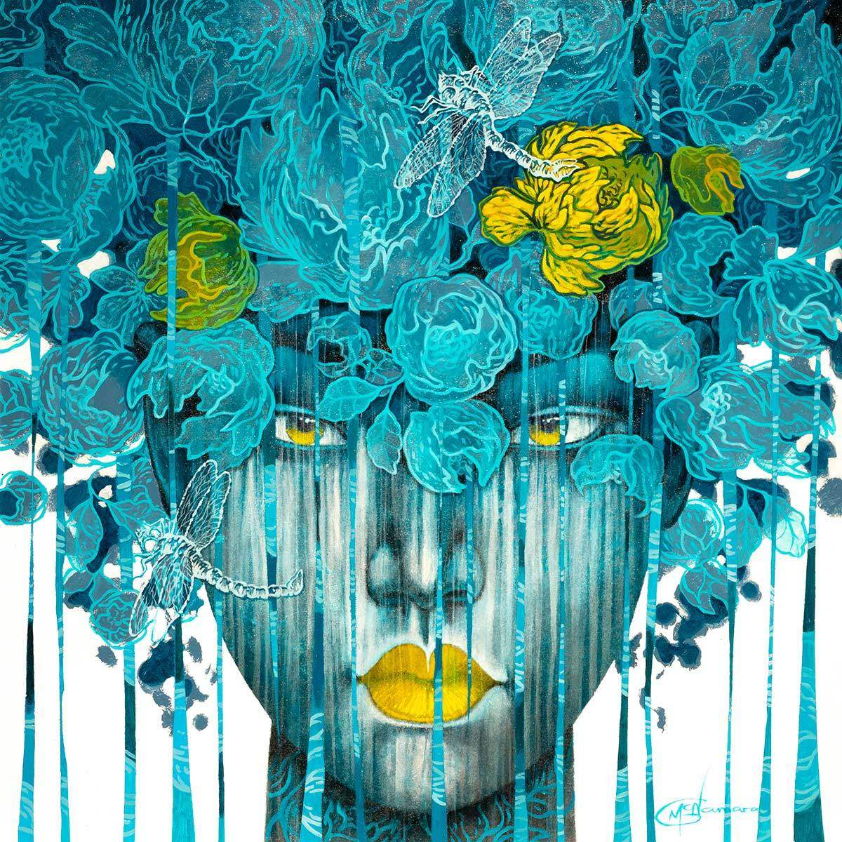 Goddess - Original - SOLD by artist Gary McNamara - Wyecliffe Galleries