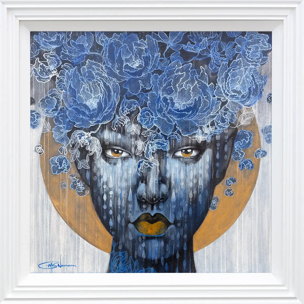 Golden Girl - Original - SOLD by artist Gary McNamara - Wyecliffe Galleries
