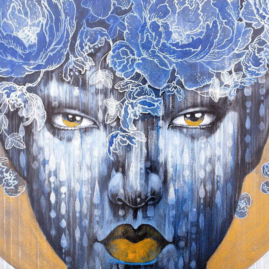 Golden Girl - Original - SOLD by artist Gary McNamara - Wyecliffe Galleries