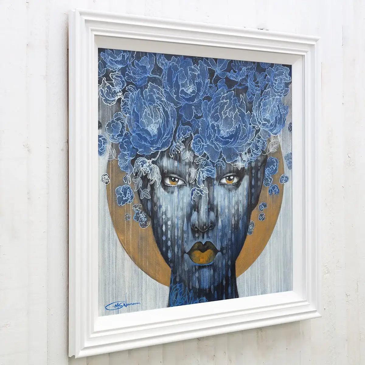 Golden Girl - Original - SOLD by artist Gary McNamara - Wyecliffe Galleries