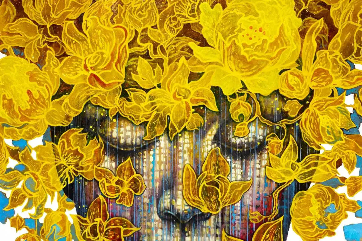 Gravitate - Original by artist Gary McNamara - Wyecliffe Galleries