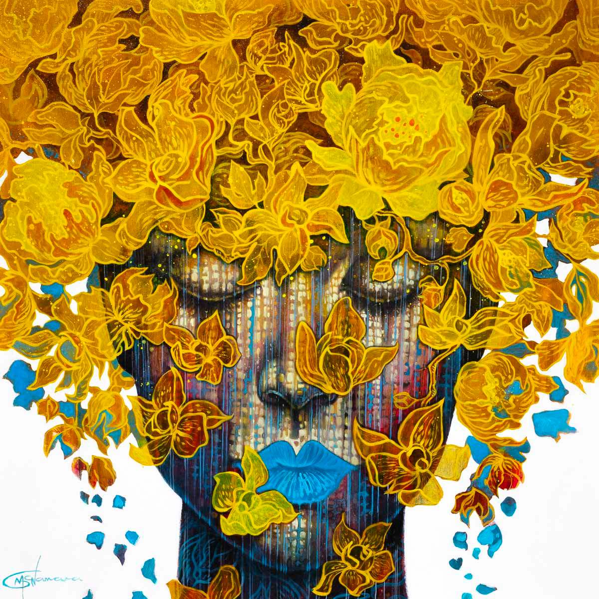 Gravitate - Original by artist Gary McNamara - Wyecliffe Galleries