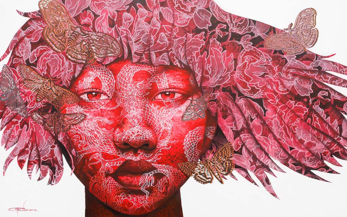 Hypnotised - Original - SOLD by artist Gary McNamara - Wyecliffe Galleries