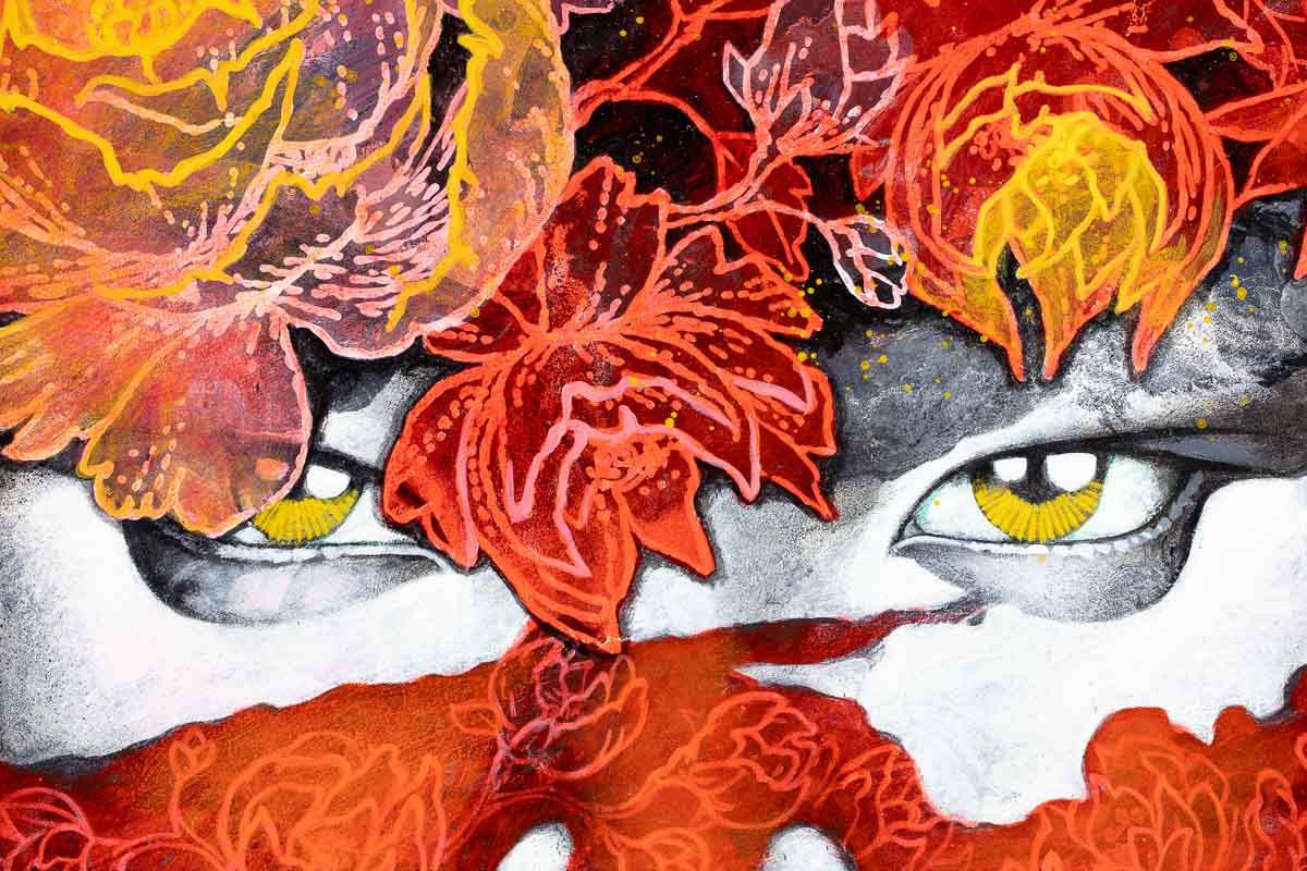 In Her Shadow - Original - SOLD by artist Gary McNamara - Wyecliffe Galleries