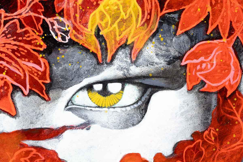 In Her Shadow - Original - SOLD by artist Gary McNamara - Wyecliffe Galleries