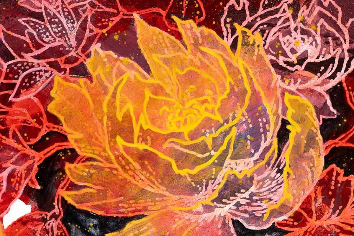 In Her Shadow - Original - SOLD by artist Gary McNamara - Wyecliffe Galleries