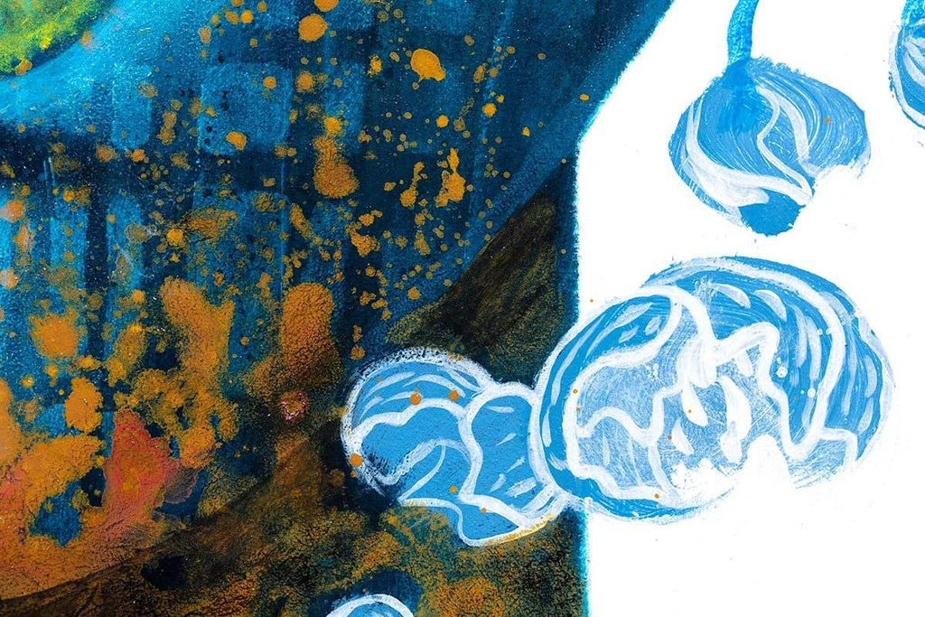 Inflorescence - Original - SOLD by artist Gary McNamara - Wyecliffe Galleries