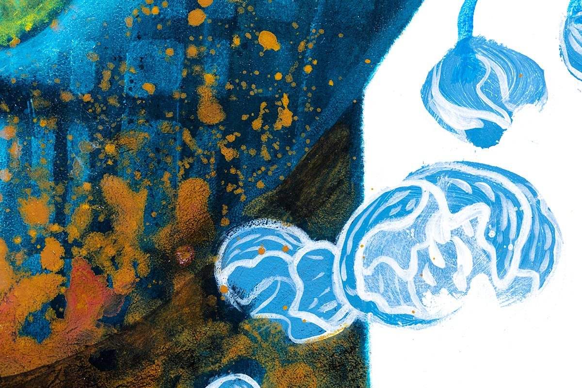 Inflorescence - Original - SOLD by artist Gary McNamara - Wyecliffe Galleries