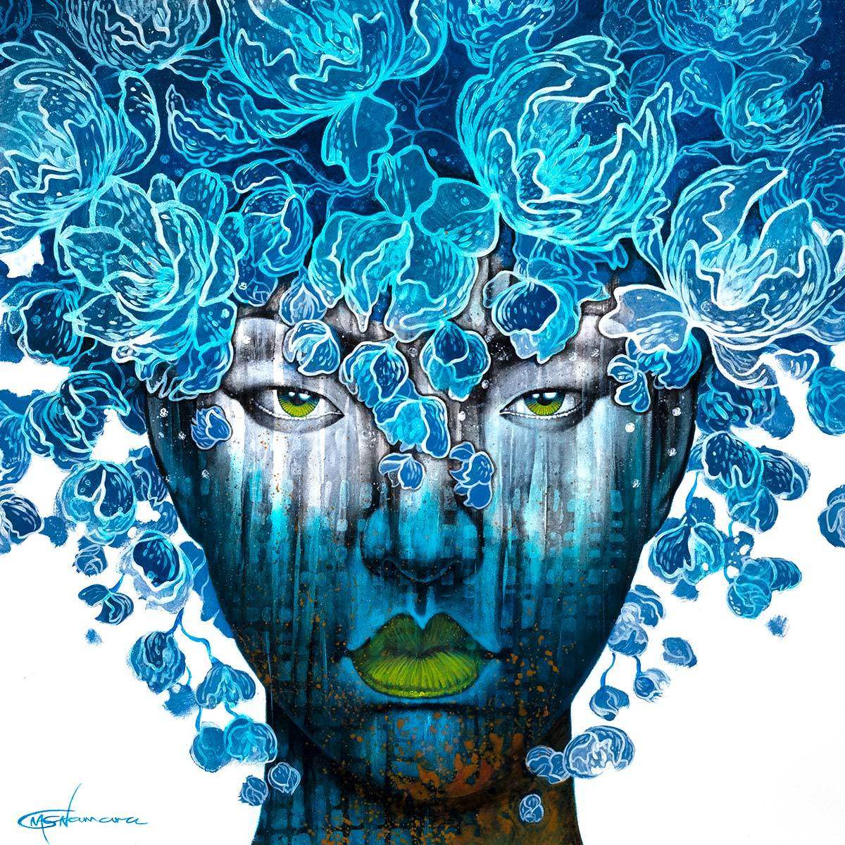 Inflorescence - Original - SOLD by artist Gary McNamara - Wyecliffe Galleries