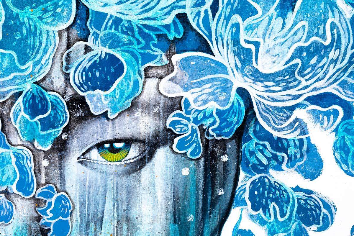 Inflorescence - Original - SOLD by artist Gary McNamara - Wyecliffe Galleries