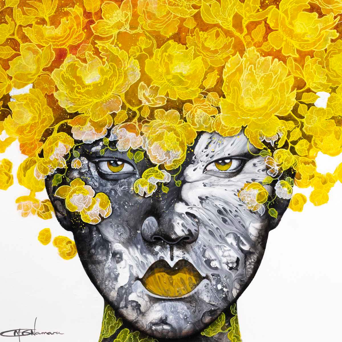 Intense - Original by artist Gary McNamara - Wyecliffe Galleries