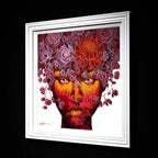 Late Crimson - Original - SOLD by artist Gary McNamara - Wyecliffe Galleries