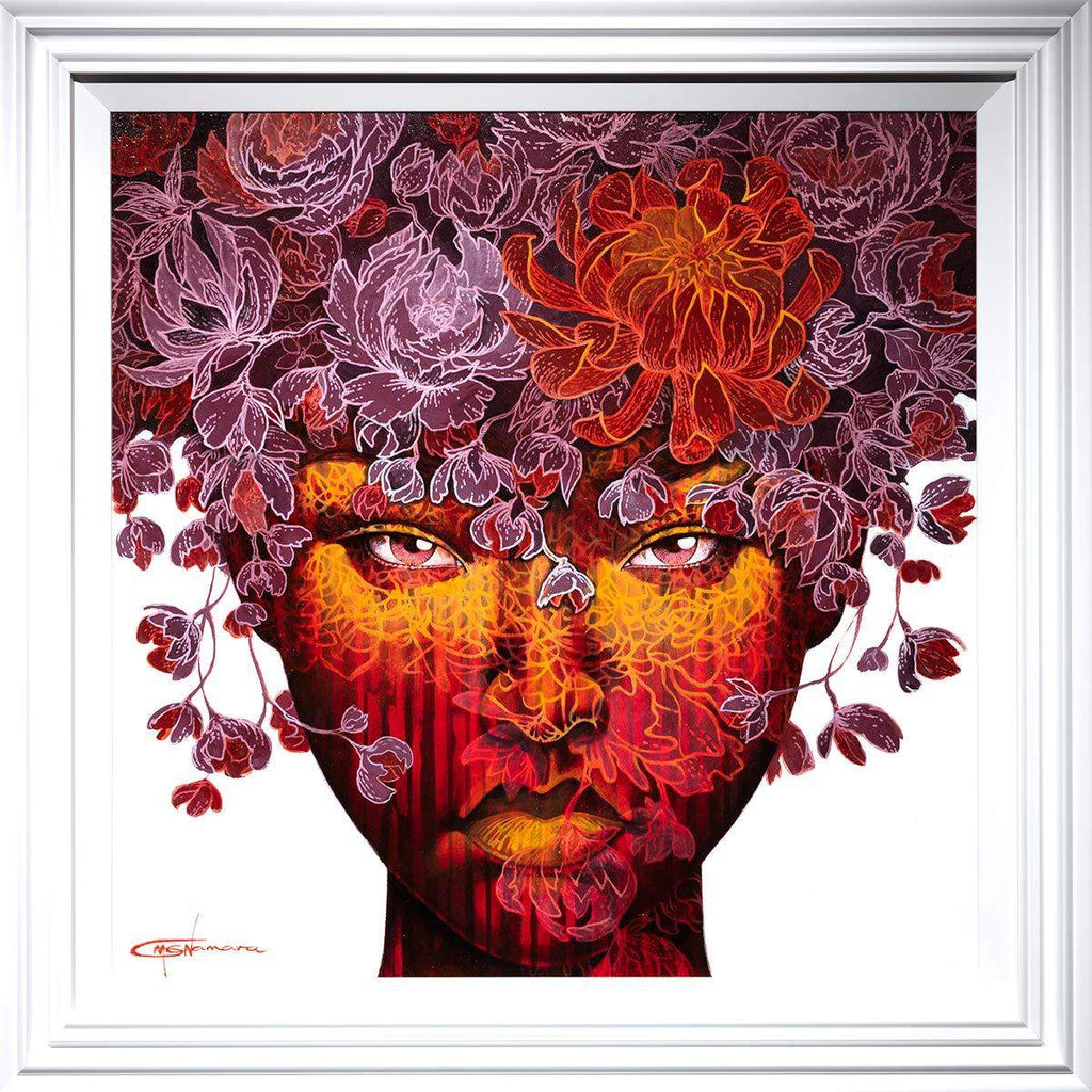 Late Crimson - Original - SOLD by artist Gary McNamara - Wyecliffe Galleries