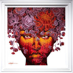 Late Crimson - Original - SOLD by artist Gary McNamara - Wyecliffe Galleries