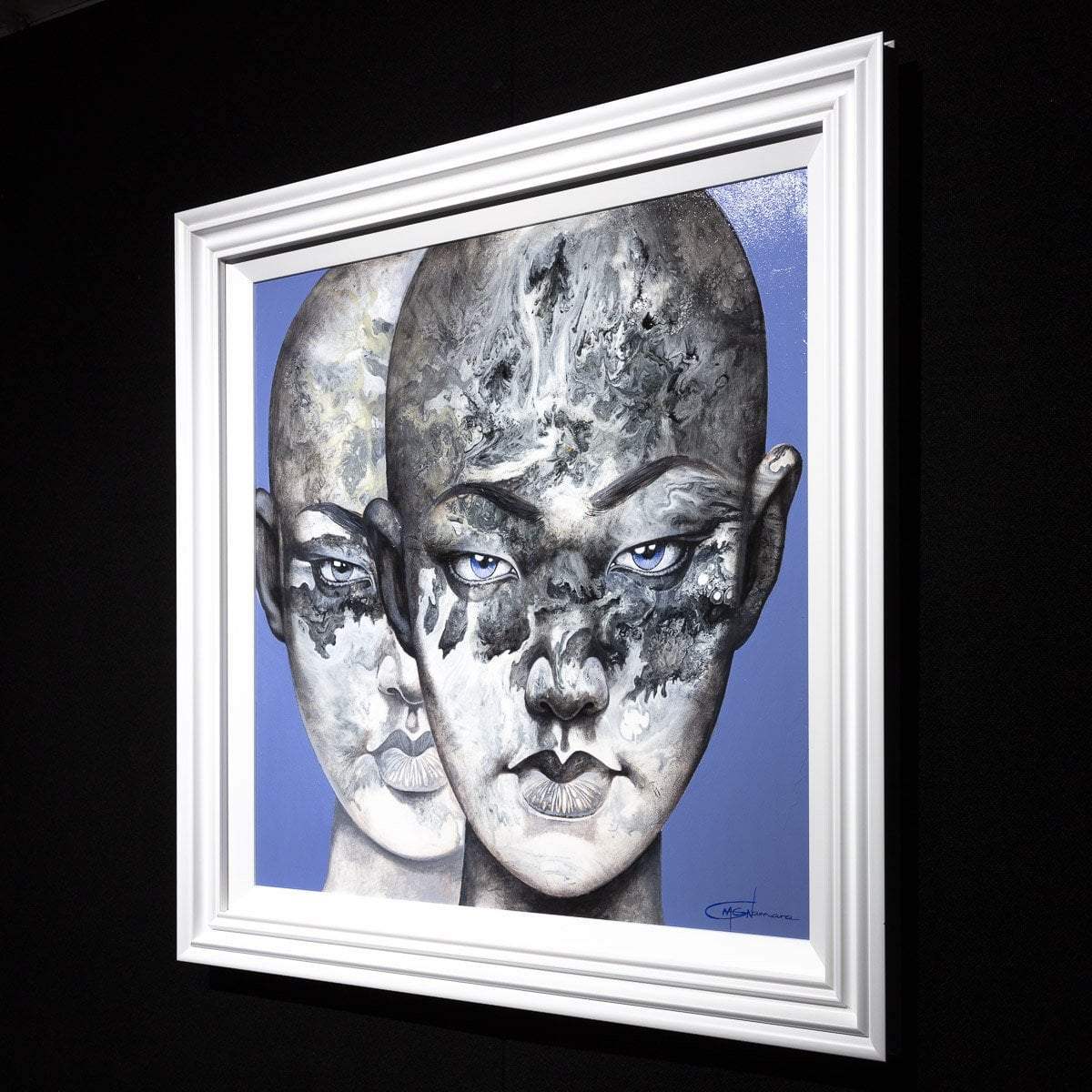 Marble Shades - Original - SOLD by artist Gary McNamara - Wyecliffe Galleries