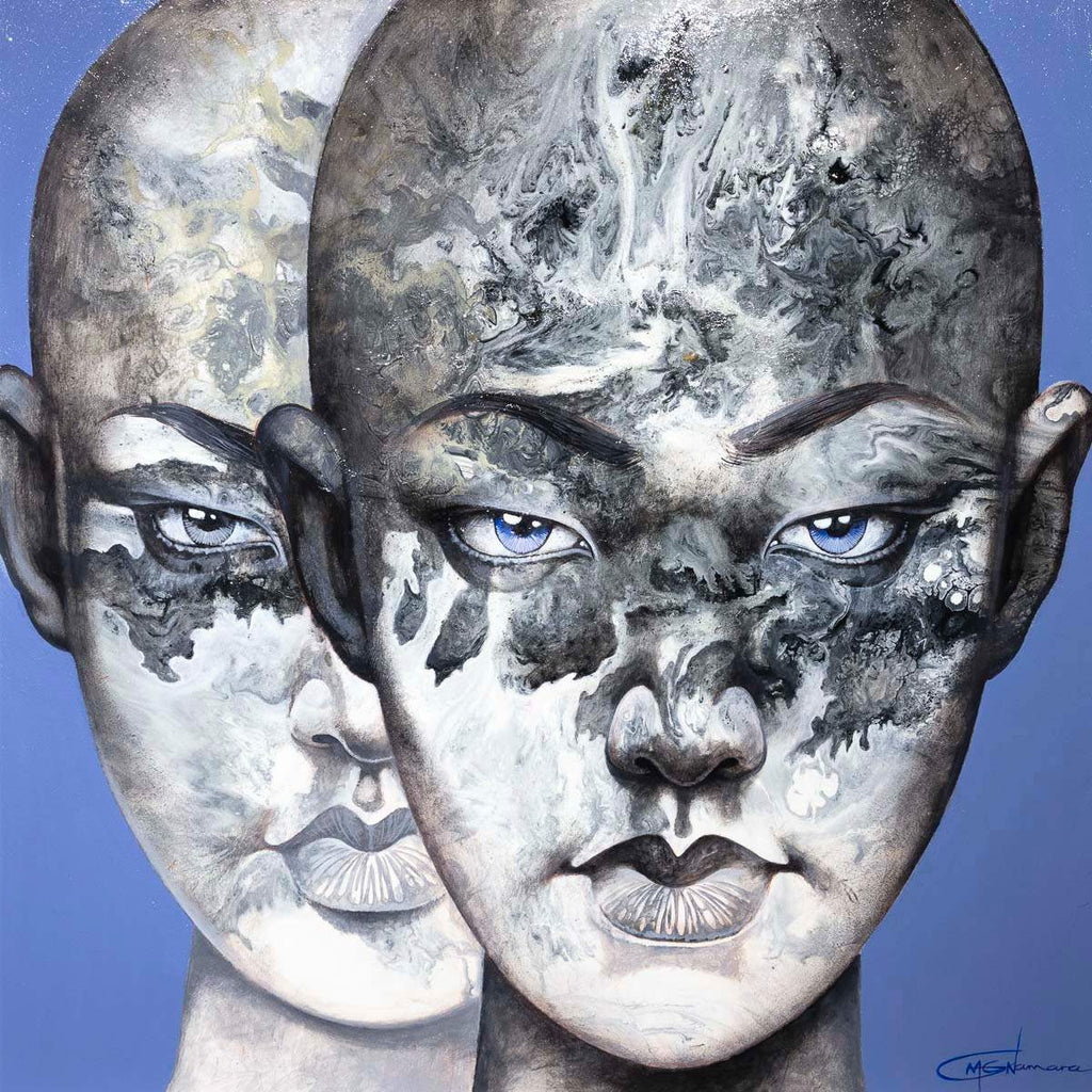 Marble Shades - Original - SOLD by artist Gary McNamara - Wyecliffe Galleries