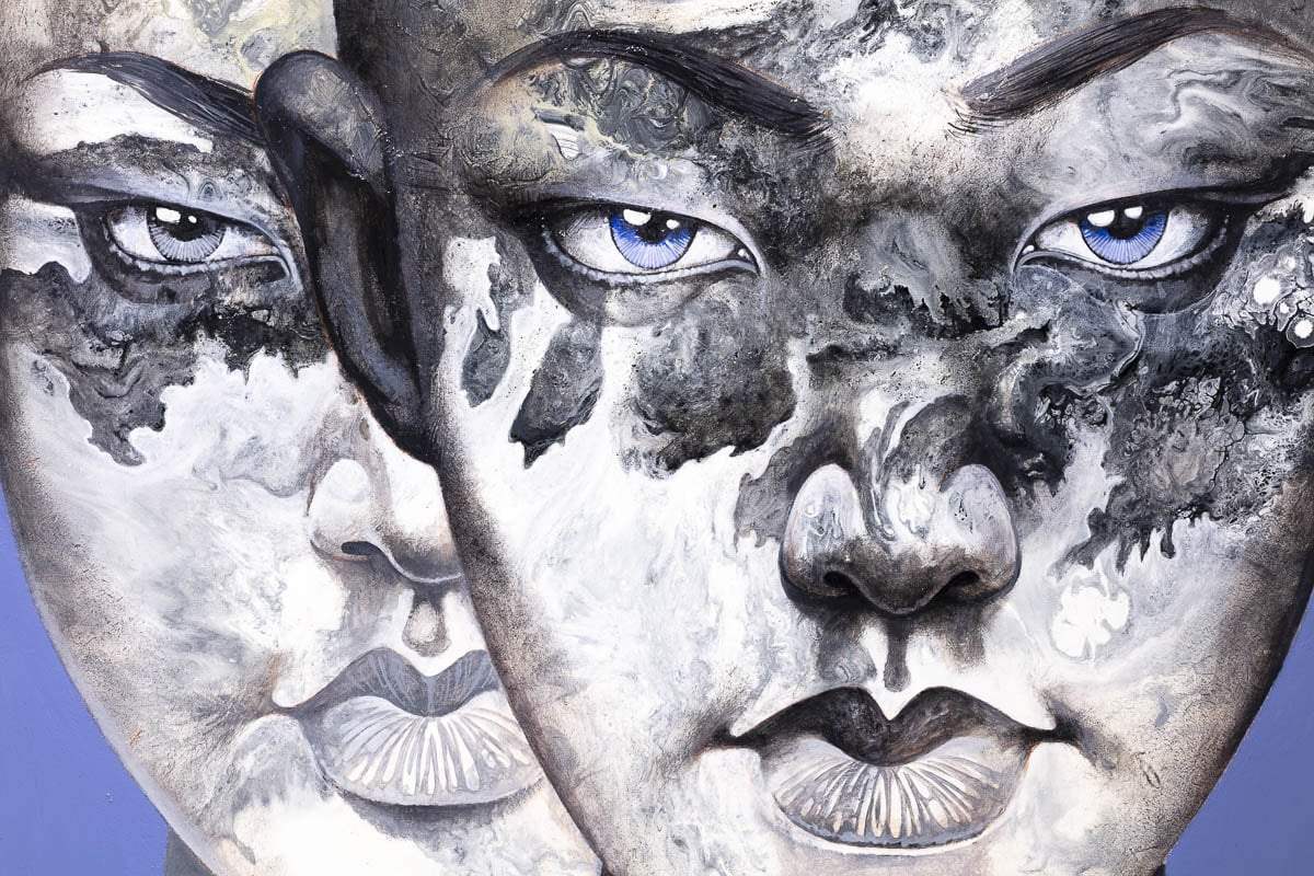 Marble Shades - Original - SOLD by artist Gary McNamara - Wyecliffe Galleries