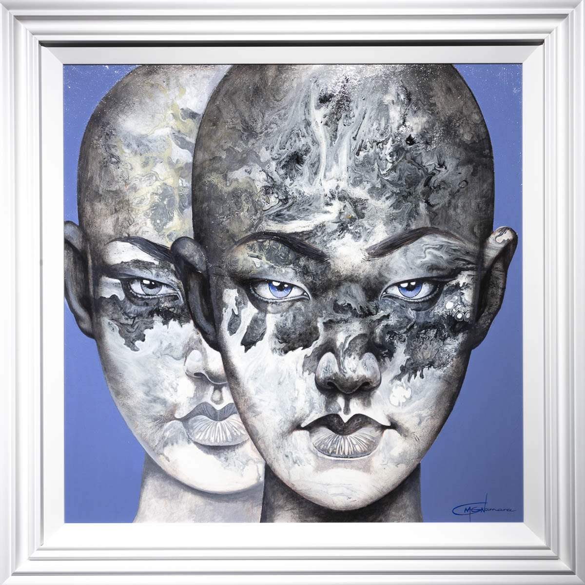 Marble Shades - Original - SOLD by artist Gary McNamara - Wyecliffe Galleries