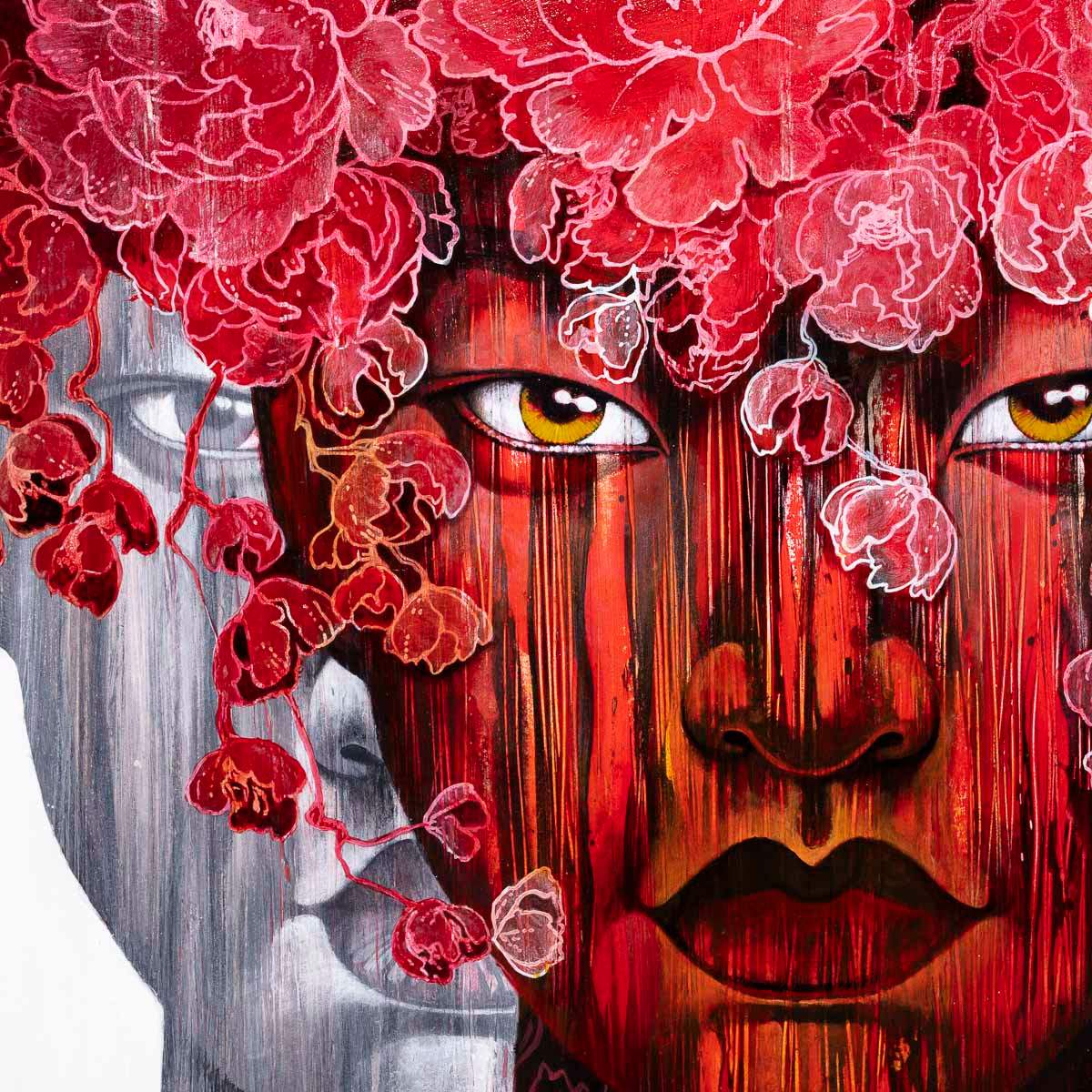 Mirror Mirror - Original - SOLD by artist Gary McNamara - Wyecliffe Galleries