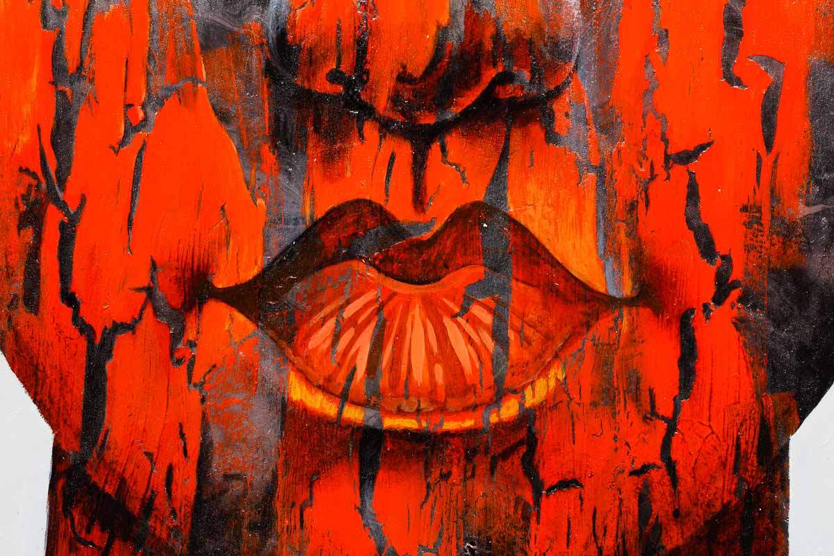 Molten - Original - SOLD by artist Gary McNamara - Wyecliffe Galleries