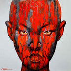 Molten - Original - SOLD by artist Gary McNamara - Wyecliffe Galleries