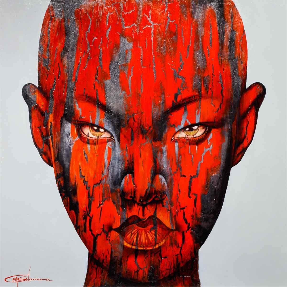 Molten - Original - SOLD by artist Gary McNamara - Wyecliffe Galleries